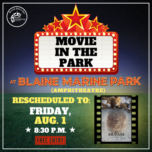 Movie in the Park 2025 - Blaine - Square Movie in the Park 2025 - Blaine - Square