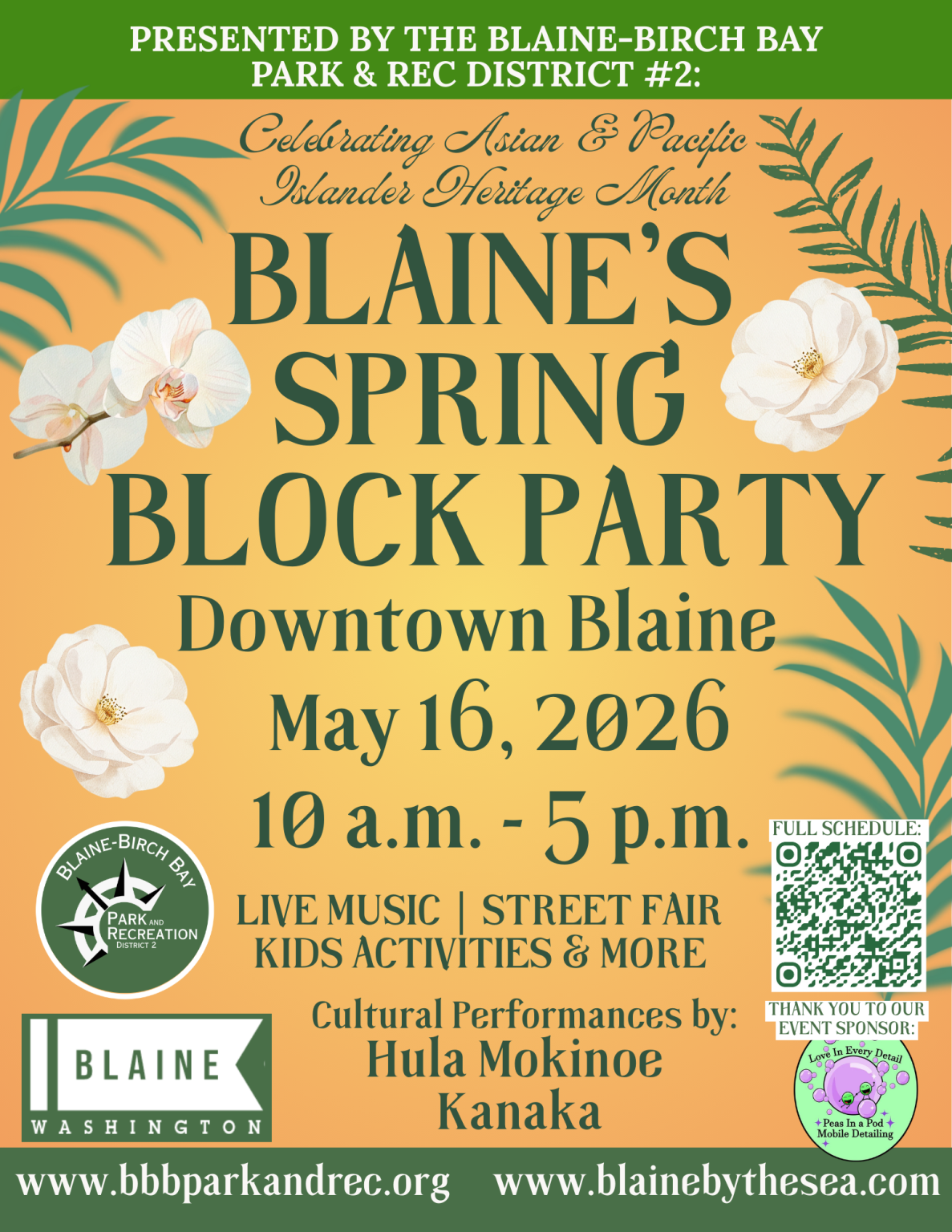 Blaine’s Spring Block Party – Blaine-Birch Bay Park and Recreation ...