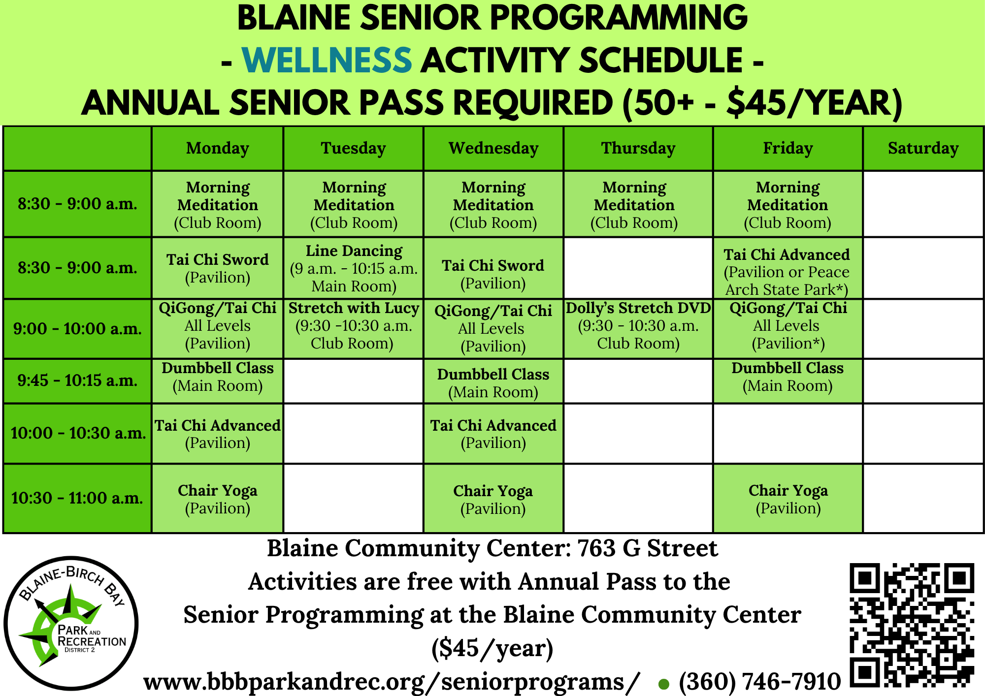 SENIOR PROGRAMS - WELLNESS_070926